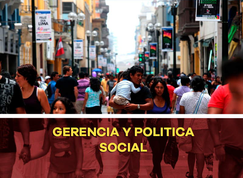 GERENCIA Y POLITICA SOCIAL
